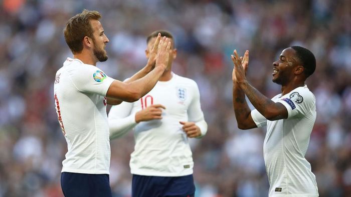 Gareth Soutgate terkesan dengan lini depan yang dimiliki Inggris (Foto: ulian Finney/Getty Images)