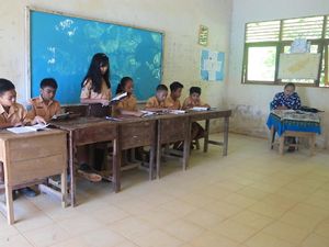 Dana Desa Bangun Asa Pendidikan di Pelosok Kalimantan Barat