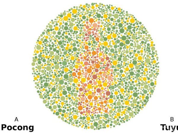 Tes Buta Warna Sekaligus Uji Nyali, Makhluk Mistis Apa yang Kamu Lihat?