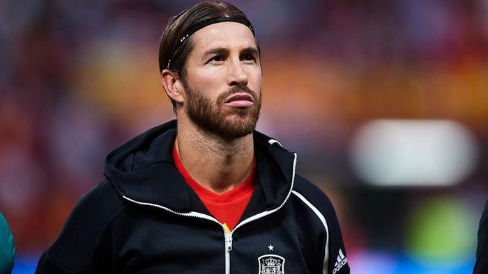 Sergio Ramos menyamai rekor Iker Casillas sebagai pemain dengan caps terbanyak untuk timnas Spanyol (Foto: Juan Manuel Serrano Arce/Getty Images) Sergio Ramos menyamai rekor Iker Casillas sebagai pemain dengan caps terbanyak untuk timnas Spanyol (Foto: Juan Manuel Serrano Arce/Getty Images)