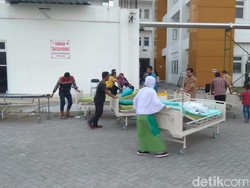 Laboratorium RSUD Gambiran 2 Kota Kediri Terbakar, 10 Pasien Dievakuasi