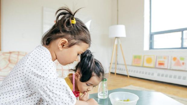 ilustrasi camilan anak