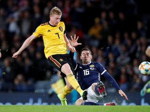 Hasil Kualifikasi Piala Eropa: De Bruyne Gemilang, Belgia Hajar Skotlandia 4-0