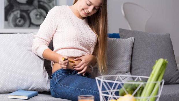 Ilustrasi menurunkan berat badan