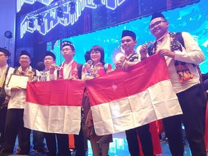 Tim Pelajar DKI Raih Juara Dua di Olimpiade Metropolis Moskow