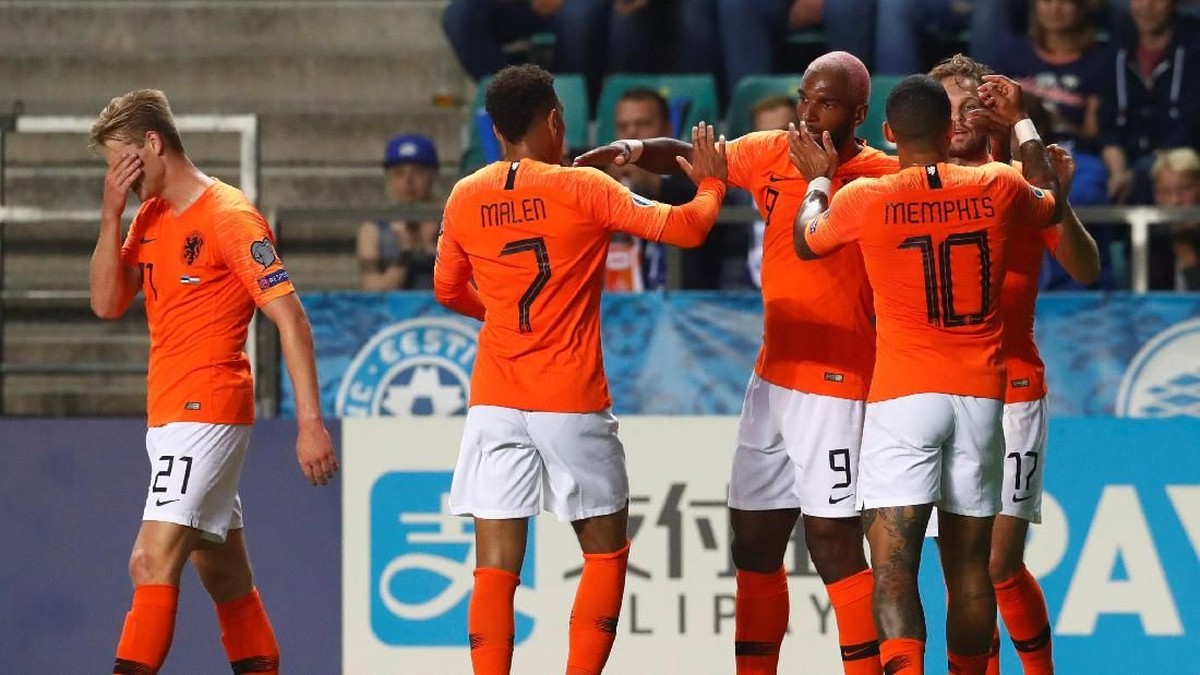 Timnas Belanda lagi on fire dalam setahun terakhir (REUTERS/Ints Kalnins)