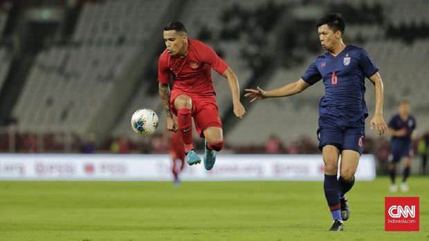 Beto Goncalves dan kawan-kawan kesulitan mencetak gol ke gawang Thailand.