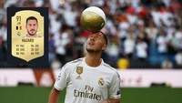 Eden Hazard belum sekalipun main untuk Real Madrid di musim ini. Tapi penampilannya benar-benar spesial untuk Chelsea, di mana dia mengantar The Blues memenangi Liga Europa (ist.)