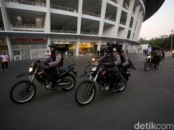 3.624 Aparat TNI-Polri Amankan Laga Indonesia Vs Vietnam di GBK Besok