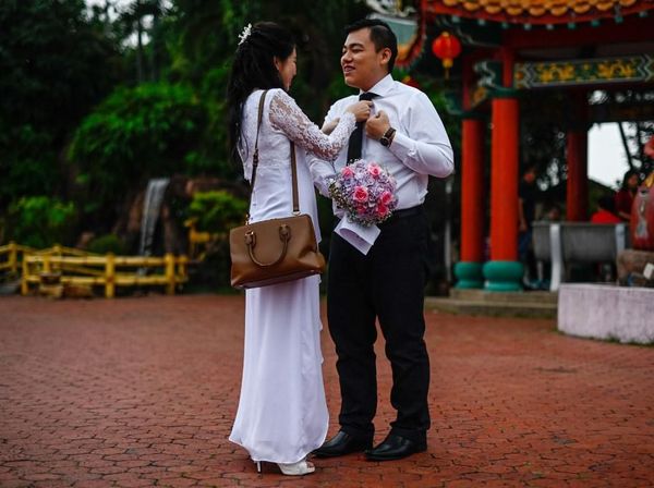 99 Pasangan di Malaysia Menikah Massal di Tanggal Cantik 9-9-2019
