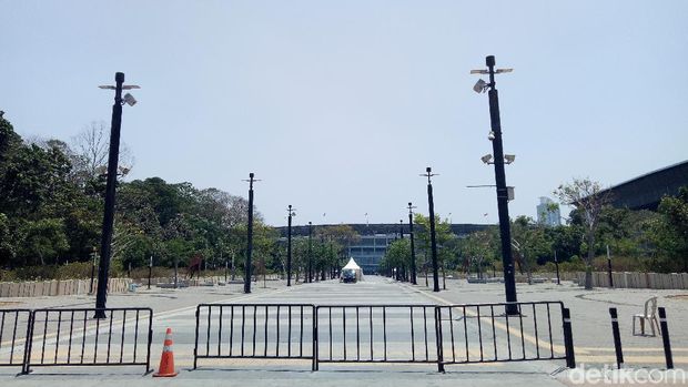 6 Jam Menuju Kick-off Indonesia Vs Thailand, GBK Masih Sepi