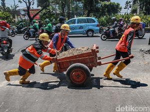 Revitalisasi Trotoar Kramat Ditarget Rampung Akhir Tahun