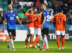 Hasil Kualifikasi Piala Eropa: Belanda Gulung Estonia 4-0