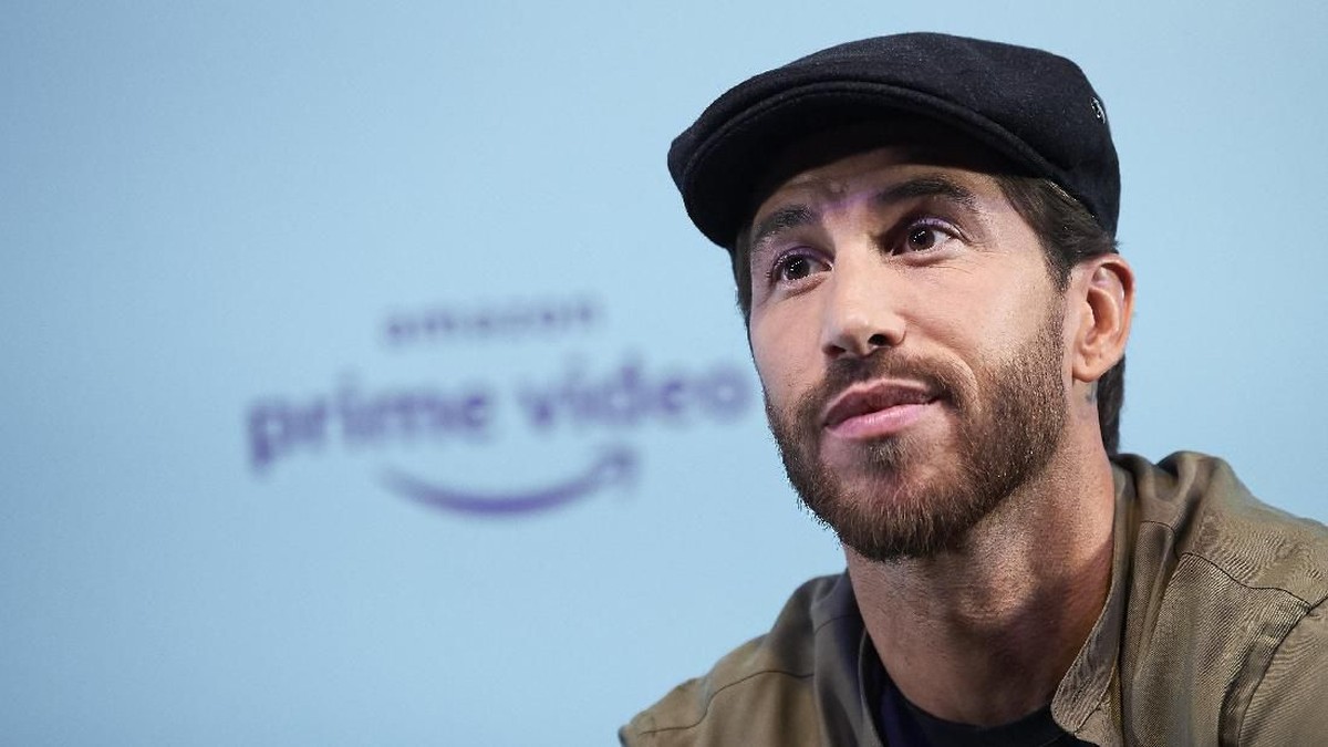 Bek Real Madrid Sergio Ramos membidik trofi kelima Liga Champions di sisa kariernya. Foto: Carlos Alvarez / Getty Images
