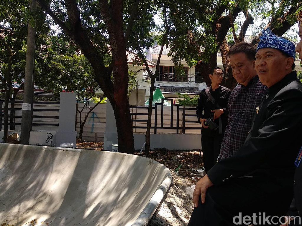 Pembangunan Skatepark Taman Pramuka Bandung Selesai Akhir September Pembangunan Skatepark Taman Pramuka Bandung Selesai Akhir September