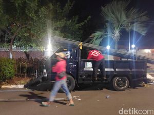 Tenda Mulai Terpasang di Rumah Duka BJ Habibie