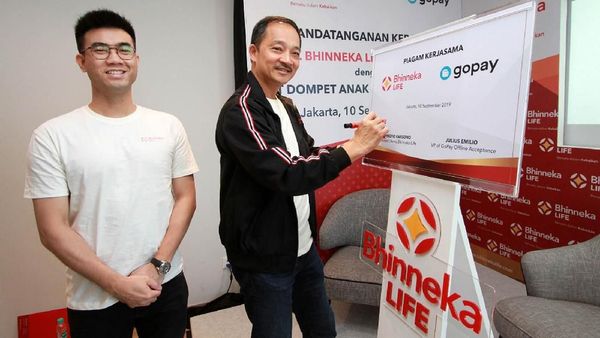 Bhinneka Life Gandeng GoPay