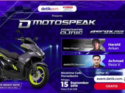 Ikuti Bedah Yamaha Aerox Yuk!