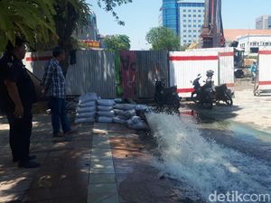 Air PDAM Surabaya yang Mampet 4 Hari Mulai Mengalir Meski Masih Keruh