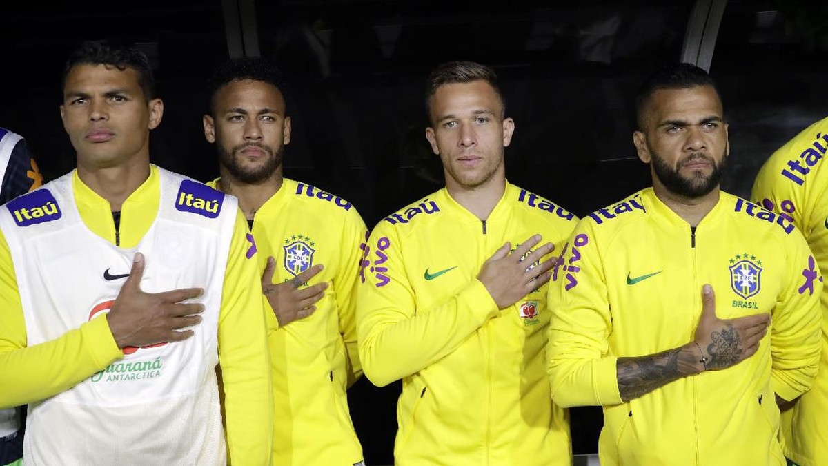 Timnas Brasil kalah setelah setahun (AP Photo/Marcio Jose Sanchez)