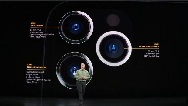 LIVE: Momen Kemunculan iPhone 11 dengan Tiga Kamera