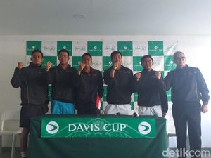 Tatap Piala Davis, Tim Indonesia Fokus Persiapkan Mental