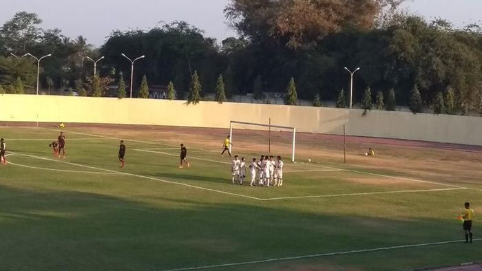 Barito Putera U-20 mengalahkan Persipura Jayapura U-20. Foto: Eko Susanto Barito Putera U-20 mengalahkan Persipura Jayapura U-20. Foto: Eko Susanto