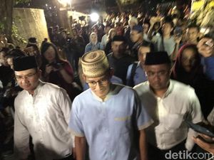Sandiaga Datangi Rumah Duka BJ Habibie