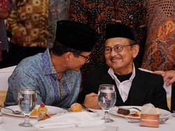 Jadi Pembicara di Padang, Sandiaga Tak Bisa Hadiri Pemakaman BJ Habibie