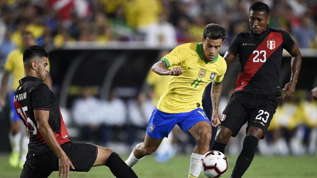 Brasil dikalahkan Peru di laga persahabatan (Kelvin Kuo-USA TODAY Sports)