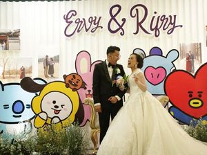 Viral Pernikahan Kpopers Indonesia Bertema BTS, Bikin Gemas Para Army