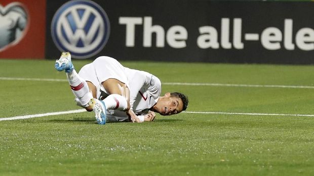 5 Fakta Menarik Ronaldo Cetak Empat Gol ke Gawang Lithuania