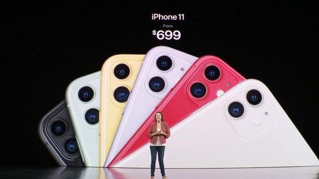 LIVE: Momen Kemunculan iPhone 11 dengan Tiga Kamera