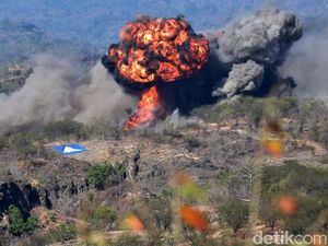 Begini Suasana Latihan Gabungan TNI di Situbondo Begini Suasana Latihan Gabungan TNI di Situbondo