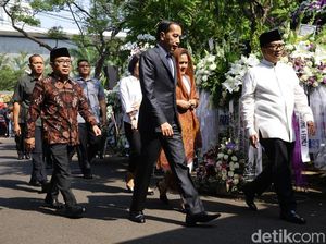 Jokowi hingga SBY Melayat BJ Habibie