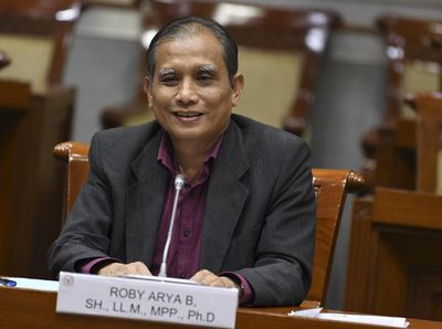 Capim KPK Roby Arya Diuji Komisi III