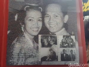 Prangko Kisah Cinta 8 Windu Habibie-Ainun yang Tak Sempat Diserahkan