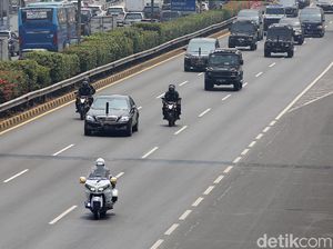 Tanpa Klakson, Sirene, dan Tutup Jalan, Ini Kode saat Konvoi Presiden Jokowi Lewat Tanpa Klakson, Sirene, dan Tutup Jalan, Ini Kode saat Konvoi Presiden Jokowi Lewat