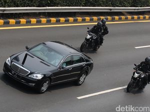 Mercedes-Benz Serahkan Perawatan Mobil Presiden ke Istana