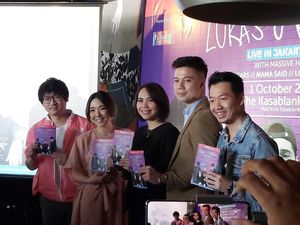 Gisel Jadi Pembuka Konser Lukas Graham di Jakarta