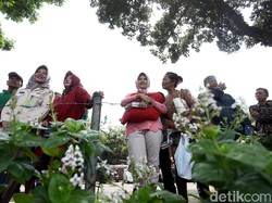 Antusiasme Warga Tunggu Jenazah BJ Habibie ke Peristirahatan Terakhir