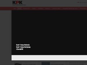 Tampilan Situs KPK Berubah Jadi Warna Hitam, Ada Apa?
