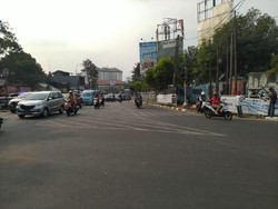 Jalan TMP Kalibata Dibuka Lagi, Arus Lalin Normal Kembali