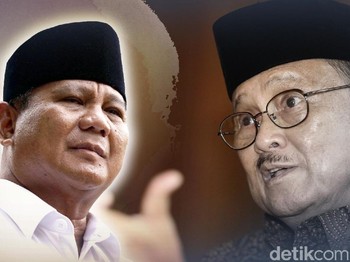 Kisah Ketegangan Habibie dan Prabowo