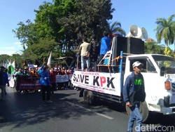 Tolak Revisi UU KPK, Dosen dan Mahasiswa Yogya Turun ke Jalan