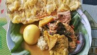 Pagi Ini Paling Nikmat Makan Nasi Penggel Kebumen yang Gurih Mantap