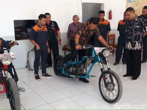 Motor Chopper dari Limbah Logam Karya Siswa SMK di Tegal