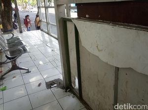 Duh, Halte Trans Metro Bandung Rusak dan Tak Terawat