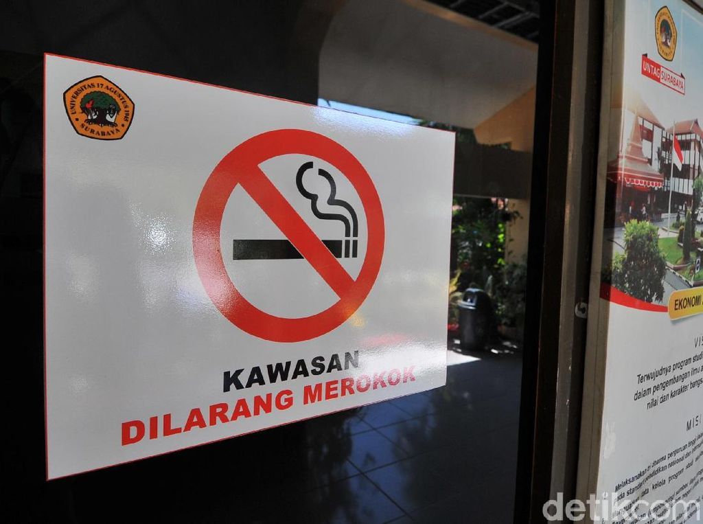 Mundur Lagi, Denda Perda Kawasan Tanpa Rokok Surabaya Berlaku November Mundur Lagi, Denda Perda Kawasan Tanpa Rokok Surabaya Berlaku November