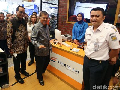 JK Buka Pameran Transportasi Indotrans Expo 2019